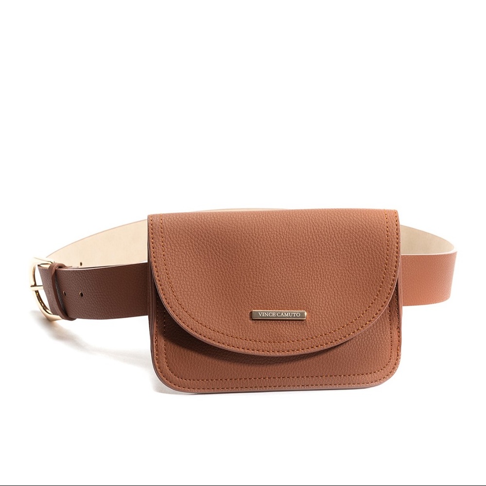 Vince Camuto Brown Belt Bag